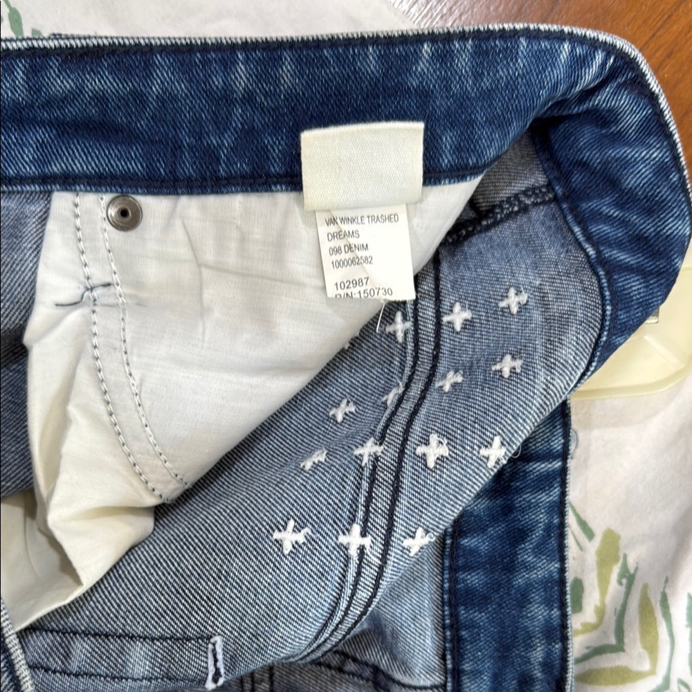 Ksubi Van Winkle Trashed Dreams Denim Jeans 32x32 - Picture 3 of 7